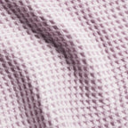 Waffle Bath Towels Set of 2 in 100% Long-Staple Turkish Cotton,