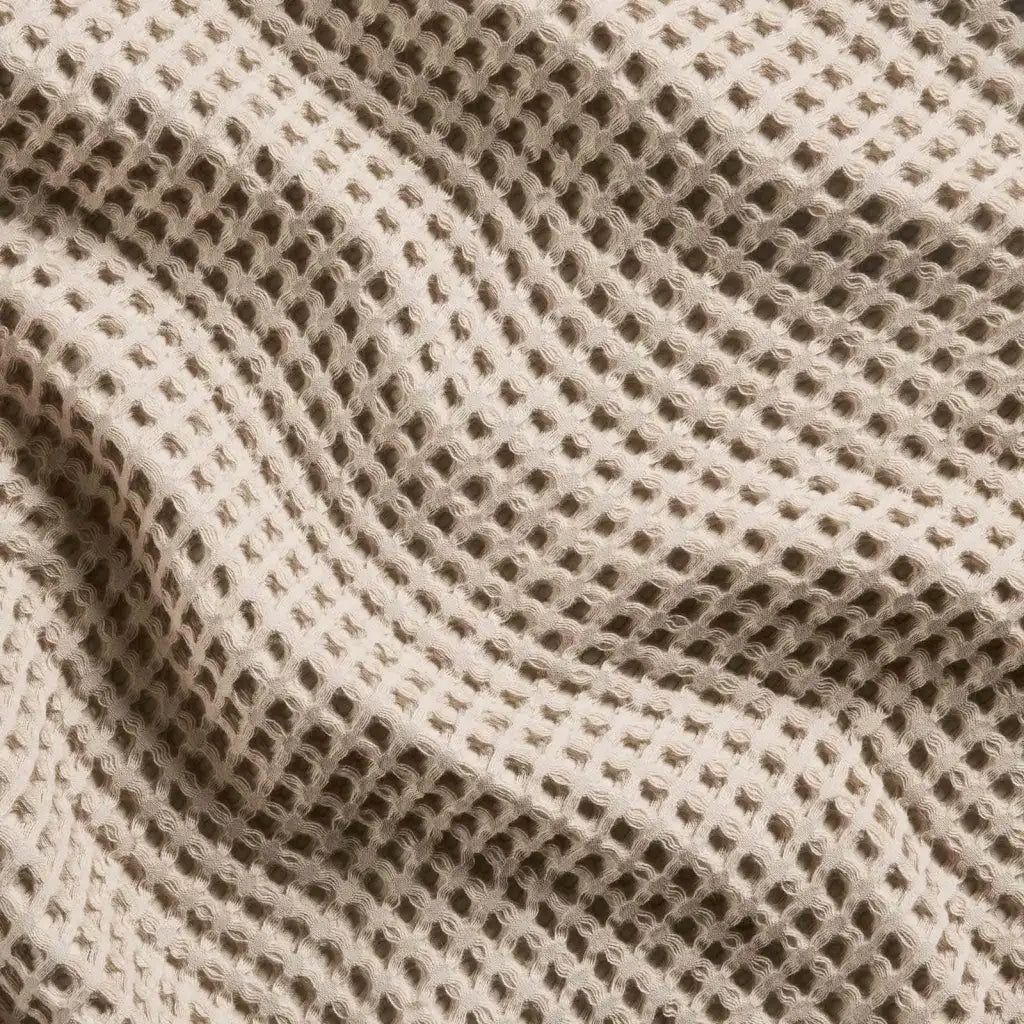 Waffle Bath Towels Set of 2 in 100% Long-Staple Turkish Cotton,