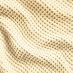 Waffle Bath Towels Set of 2 in 100% Long-Staple Turkish Cotton,