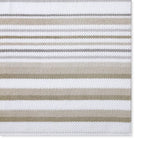 Waffle-Textured Bath Towel Set in Soft Combed Cotton, Six Pieces