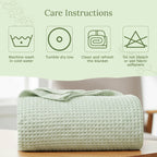 Waffle Weave Cotton Blanket