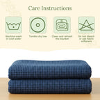 Waffle Weave Cotton Blanket