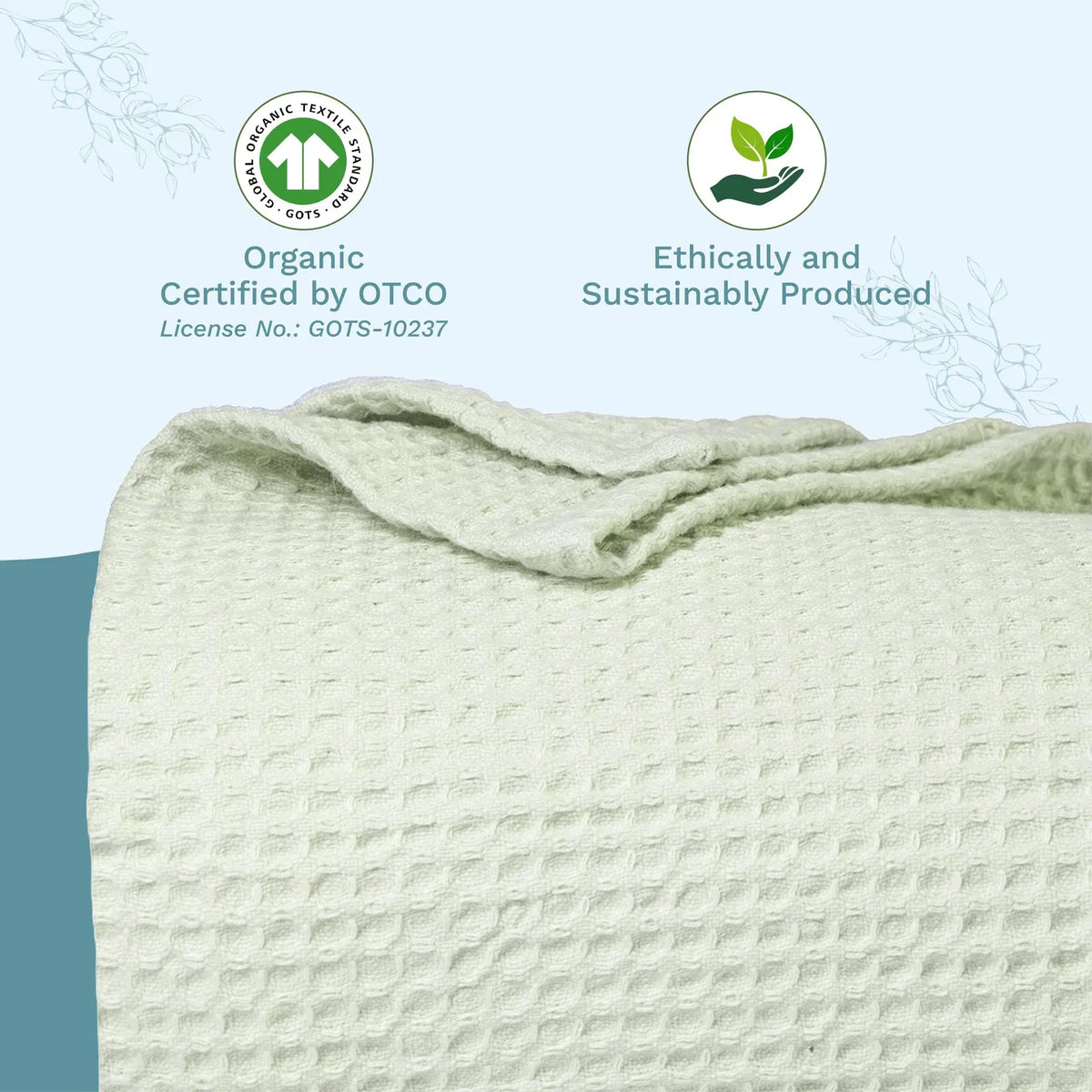 Waffle Weave Cotton Blanket