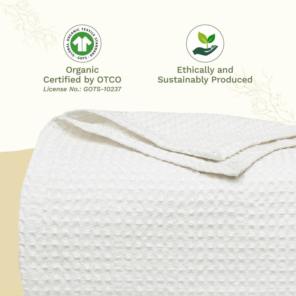 Waffle Weave Cotton Blanket