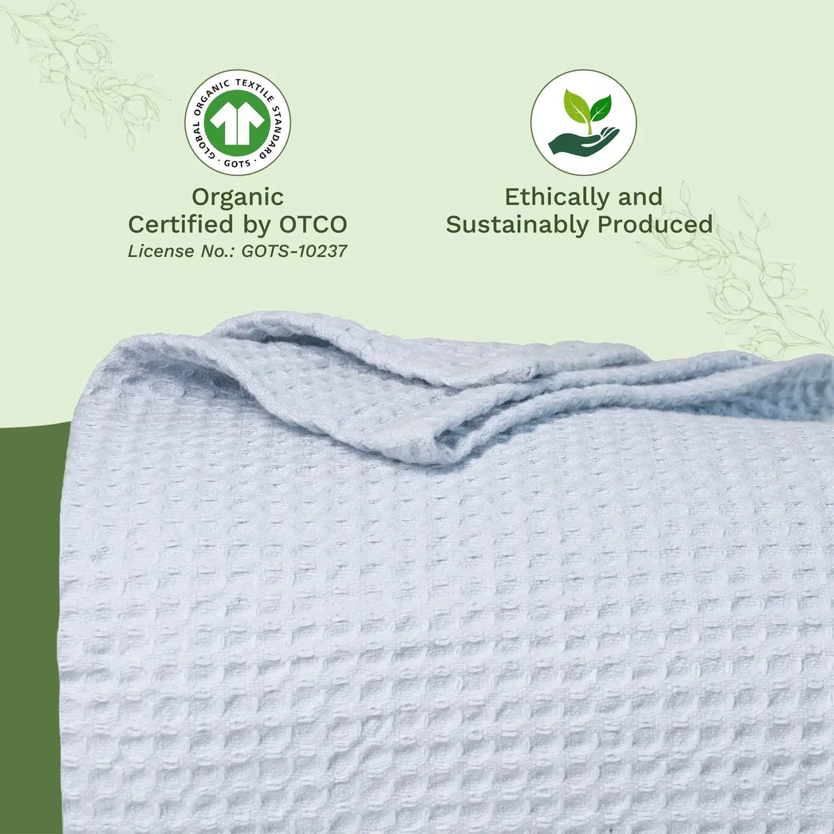 Waffle Weave Cotton Blanket
