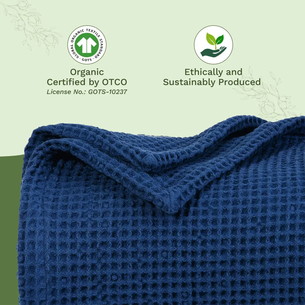 Waffle Weave Cotton Blanket