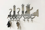 Wall Key Holder, Stainless Steel