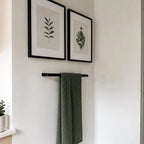 Wall Mounted Steel Towel Bar