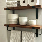 Wall Mounted Steel Towel Bar