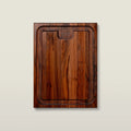 Walnut Cutting Board with a Sloped Juice Groove, Reversible Edge Grain Design and 1-1/2-Inch Thickness — 20" x 15" x 1-1/2"
