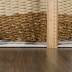 Washable Area Rug in Transitional Bohemian Style, Low Pile 100%
