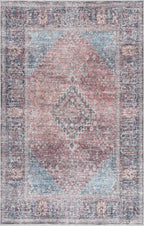 Washable Area Rug wi — 2' x 3' Rectangle / 2'7" x 4' Rectangle / 5' x 7'6" Rectangle / 6'7" x 9' Rectangle / 2'7" x 7'3" Runn