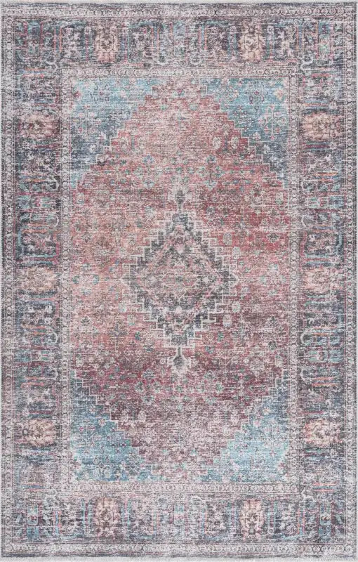 Washable Area Rug wi — 2' x 3' Rectangle / 2'7" x 4' Rectangle / 5' x 7'6" Rectangle / 6'7" x 9' Rectangle / 2'7" x 7'3" Runn