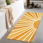 Washable Boho Rainbow Rug