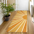 Washable Boho Rainbow Rug