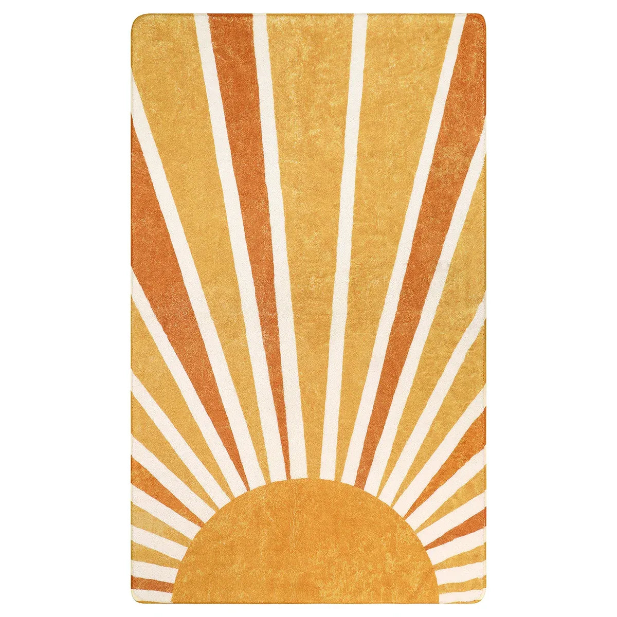 Washable Boho Rainbow Rug