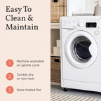 Washable Pet Mat 2-Pack with Leak-Proof Floor Protection in Two Sizes and Three Color Designs