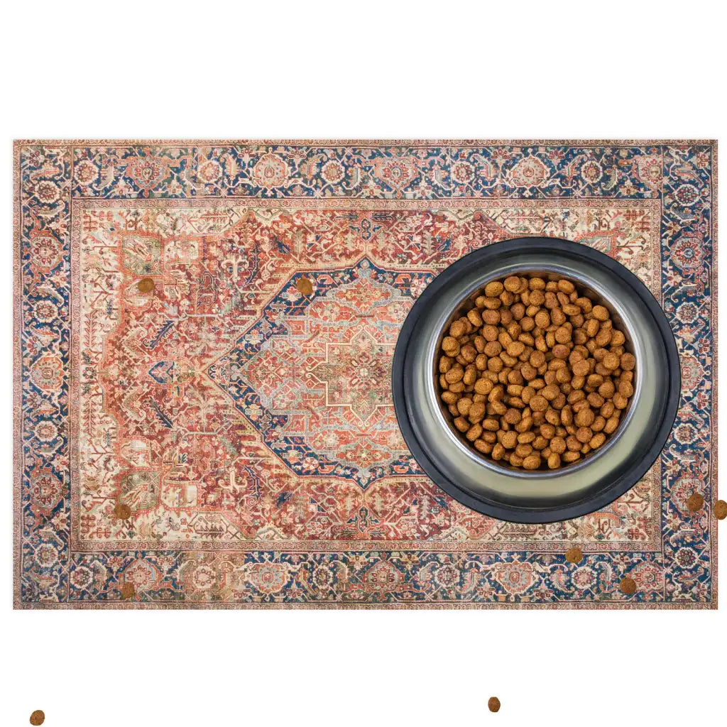 Washable Pet Mat 2-Pack with Leak-Proof Floor Protection in Two Sizes and Three Color Designs
