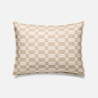 Washed Classic Percale Pillowcase Set in Cotton with Envelope Closures, Standard or King Sizes and Relaxed Stripe
