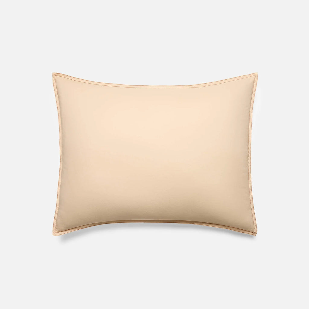 Washed Classic Percale Pillowcase Set in Cotton with Envelope Closures, Standard or King Sizes and Relaxed Stripe