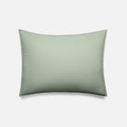 Washed Classic Percale Pillowcase Set in Cotton with Envelope Closures, Standard or King Sizes and Relaxed Stripe