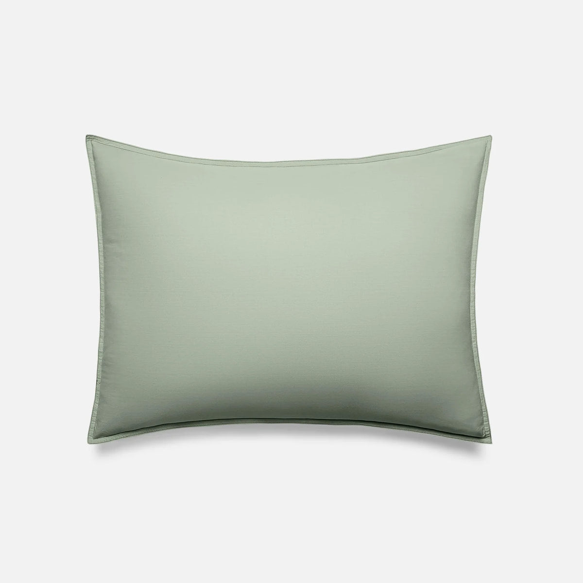 Washed Classic Percale Pillowcase Set in Cotton with Envelope Closures, Standard or King Sizes and Relaxed Stripe