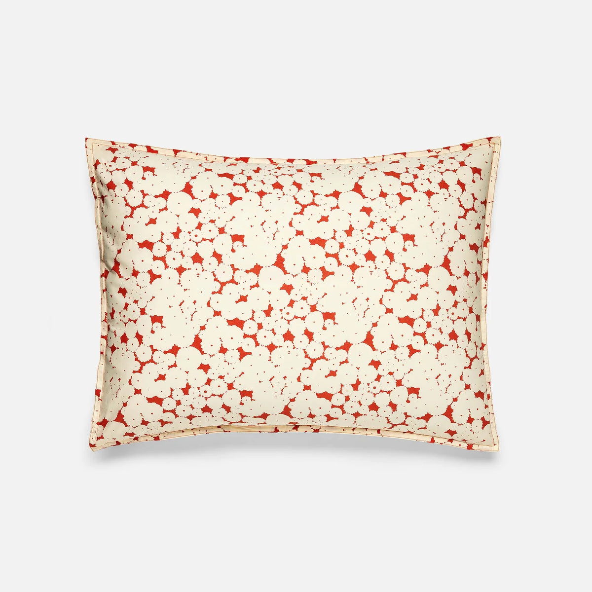 Washed Classic Percale Pillowcase Set in Cotton with Envelope Closures, Standard or King Sizes and Relaxed Stripe