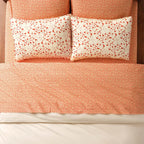 Washed Classic Percale Pillowcase Set in Cotton with Envelope Closures, Standard or King Sizes and Relaxed Stripe