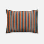 Washed Classic Percale Pillowcase Set in Cotton with Envelope Closures, Standard or King Sizes and Relaxed Stripe