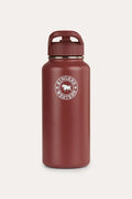 Water Bottle, Burgundy