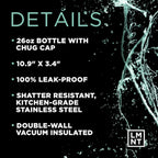 Water Bottle in a 26 oz Size
