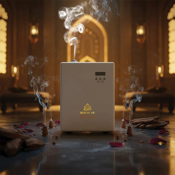 Waterless Scent Diffuser for Spaces up to 3,000 Sq Ft, App Control and Optional HVAC Connection