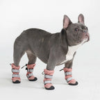 Waterproof Dog Boots with Soft Fleece Lining, Reflective Straps and Secure Double Velcro Closure