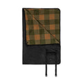 Waterproof Outdoor Blanket with Recycled Wool Flannel Interior and Roll-Up Carry Harness · Waterproof exterior for outdoor
