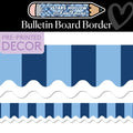 Wavy Bulletin Board Border