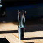 WDT Espresso Distribution Tool with Stand, 9 Needles, Dual Needle Sizes and Magnetic Mounting Points