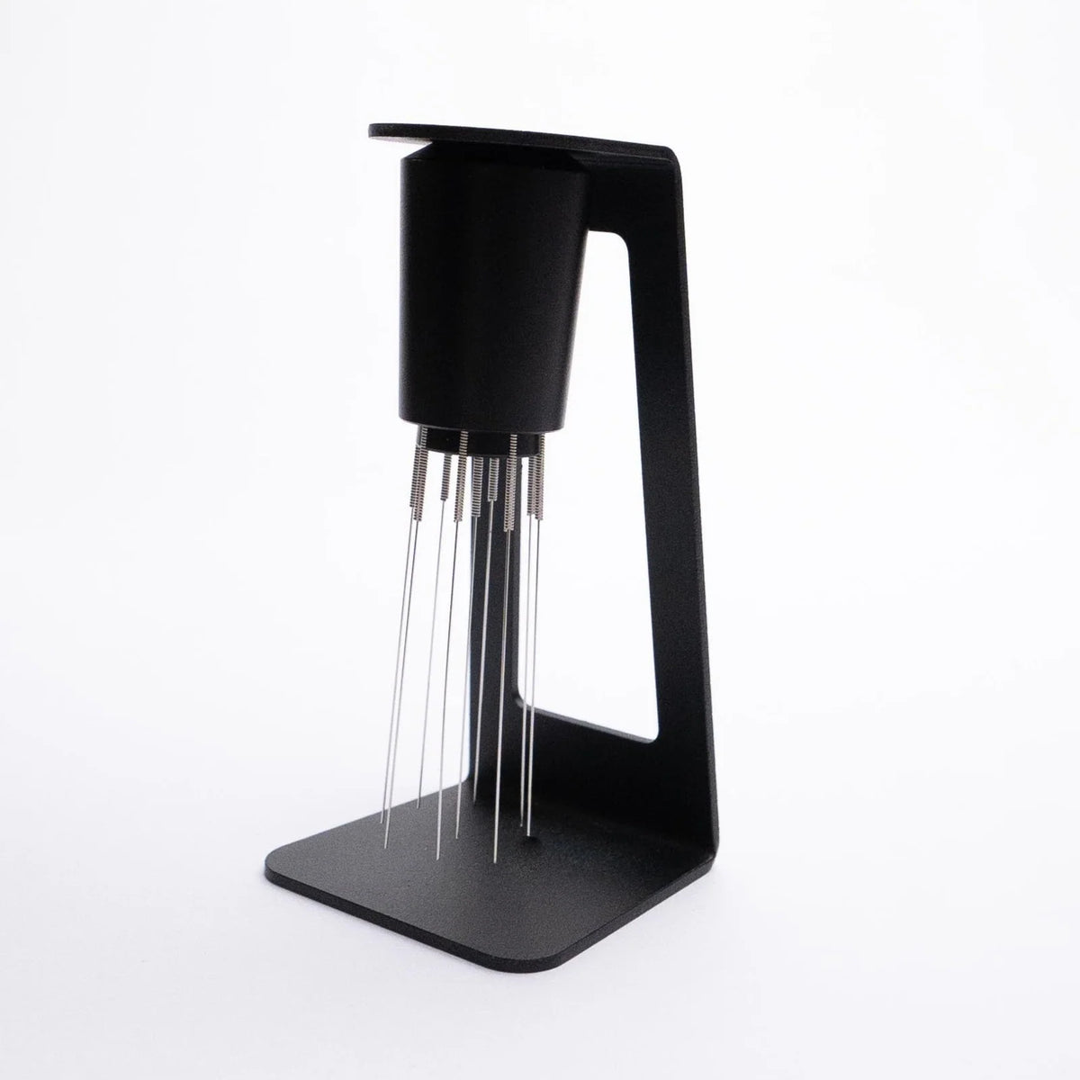 WDT Tool for Espresso with 9-Point 0.4mm Needles, Magnetic Stand, Spare Needles and Allen Key for Even Coffee Grounds