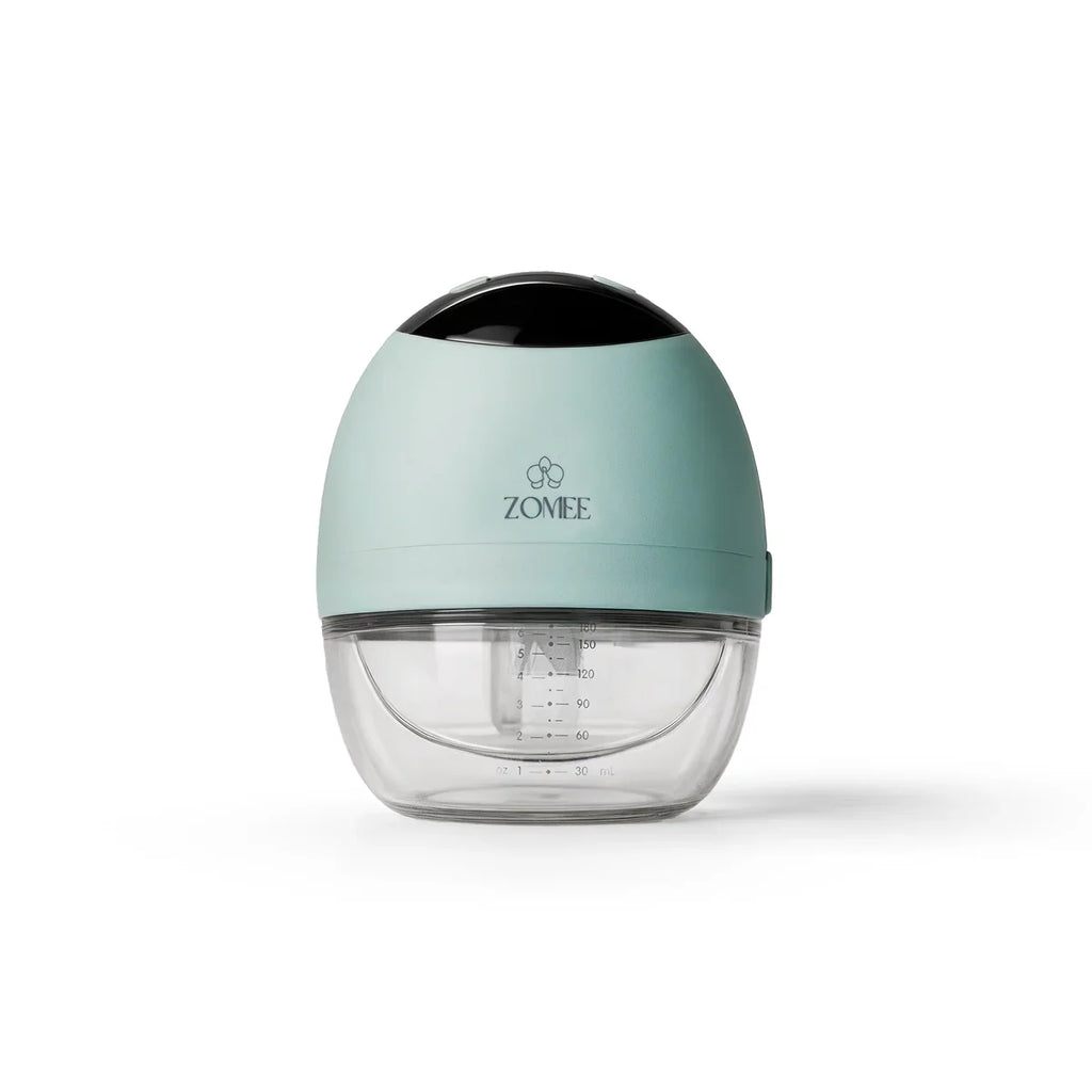 Wearable Breast Pump for Discreet Hands-Free Pumping with a Built-In Timer and Nipple Correction Mode
