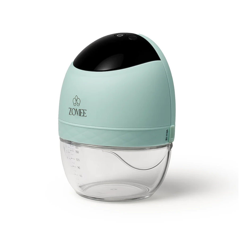 Wearable Breast Pump for Discreet Hands-Free Pumping with a Built-In Timer and Nipple Correction Mode