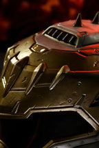 Wearable Helmet Replica in White and Gold