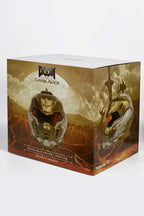 Wearable Helmet Replica in White and Gold