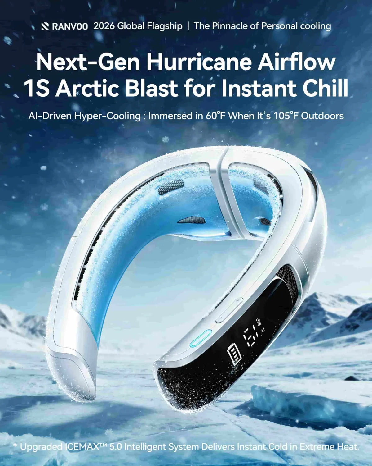 Wearable Neck Fan