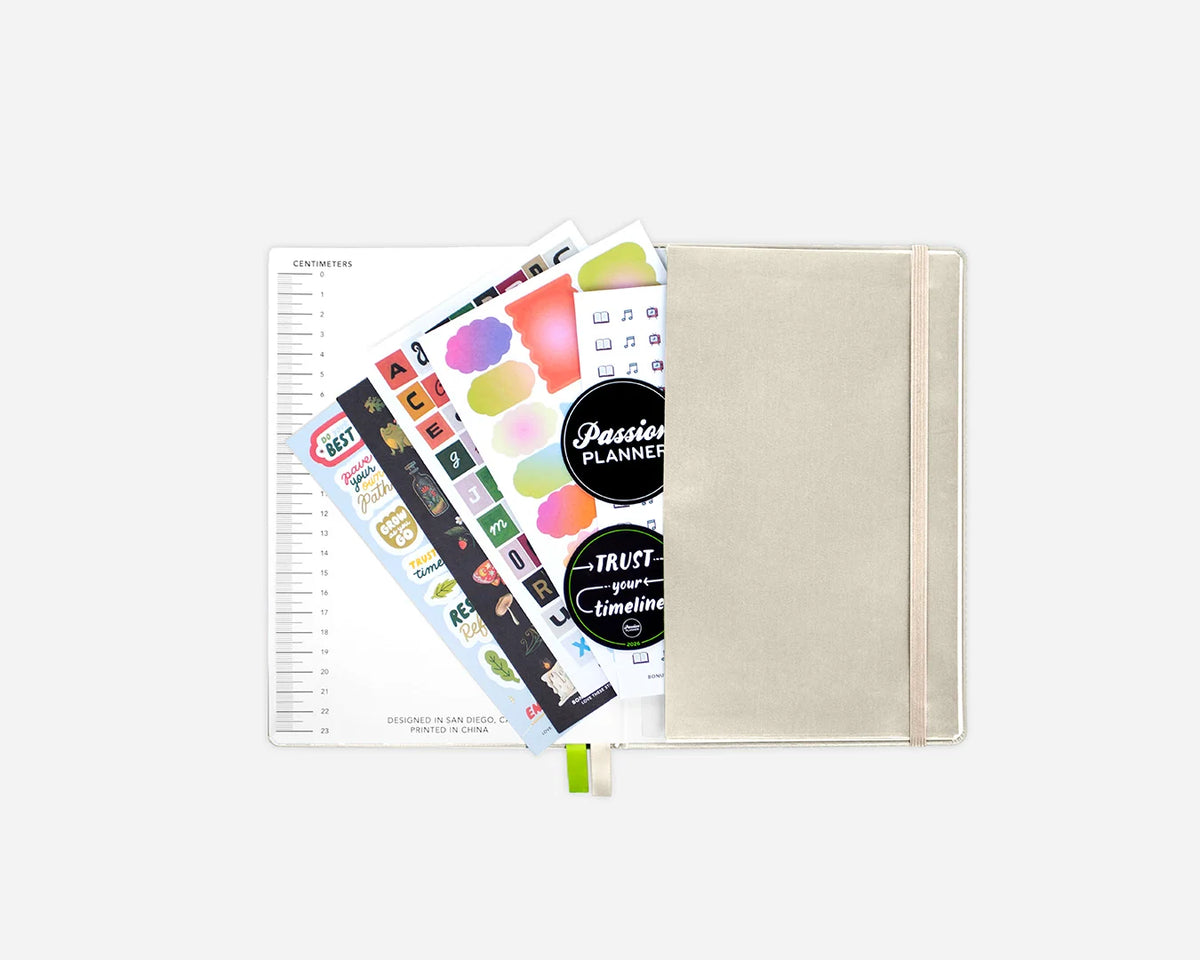 Weekly 2026–2027 Mid-Year Planner with Goal Setting, Habit Tracking and Swan Lake Cover Design