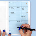 Weekly Sticky Note Pad for Flexible Planning, Featuring a Repositionable Long Edge and Week — Monday / Large / Sunday / Large