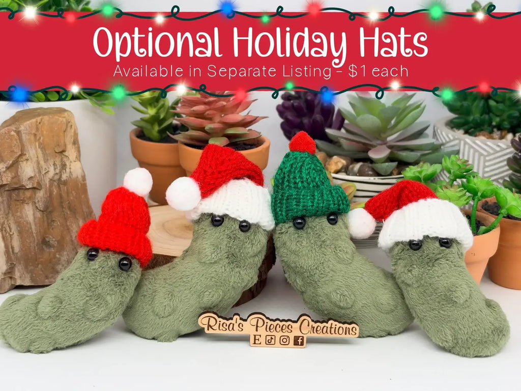 Weighted Pickle Sensory Plush