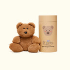 Weighted Teddy Bear with a Plush Exterior and Classic Design for Nostalgic Comfort While Winding Down