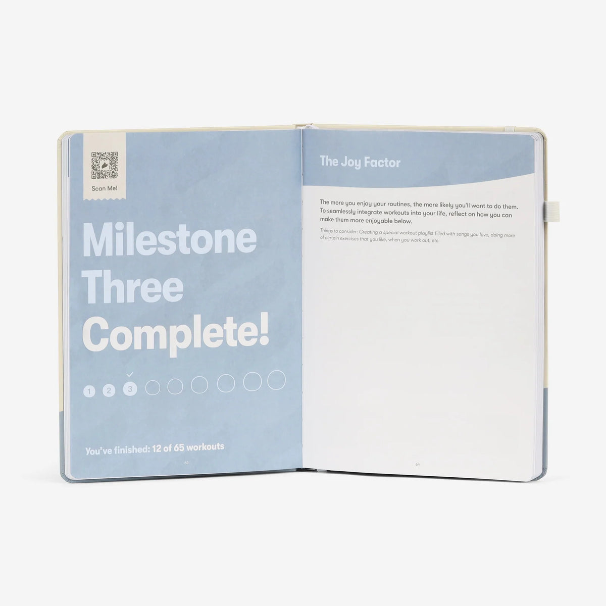 Weightlifting Workout Journal for Guided Gym Sessions, Exercise Instruction and Weight and Rep Tracking