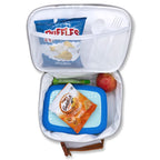 Western Unicorn Lunch Box with an Insulated Interior and Clip Handle for Easy Backpack Attachment