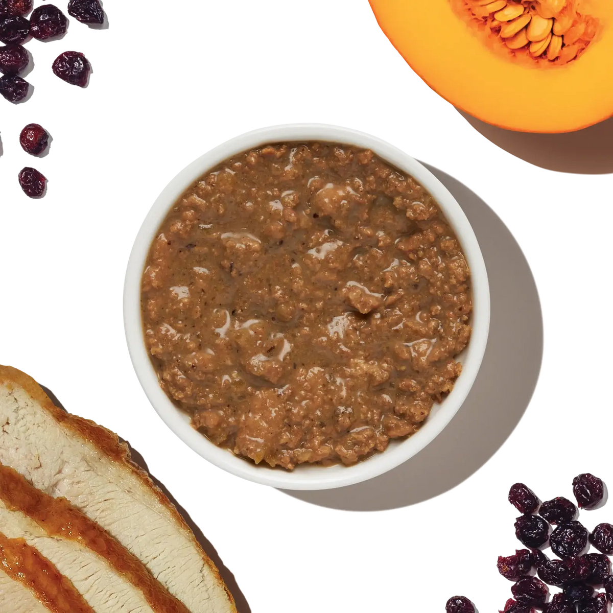 Wet Cat Food Gravy with Minced Cage-Free Turkey in Bone Broth, Human Grade Recipe, 12 Cans in 2.8 or 5.5 oz