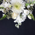 Whimsical Flower Arrangement in Cottage Garden Style